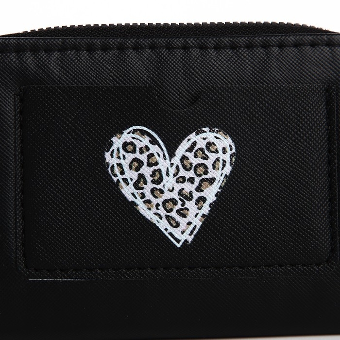 Картхолдер кошелёк «Сердечко» 12х 9,5х 2 см Картхолдер кошелёк «Сердечко» 12х 9,5х 2 см