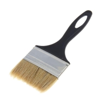 Кисть плоская "АКОР" Стандарт, натуральная щетина, пластиковая рукоятка, 70х6 мм Кисть плоская "АКОР" Стандарт, натуральная щетина, пластиковая рукоятка, 70х6 мм