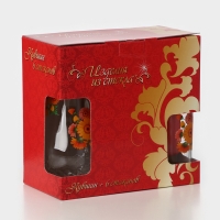 Набор питьевой &laquo;Букеты&raquo;, стеклянный, кувшин 1,7 л + 6 стаканов 230 мл, МИКС