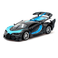 Машина радиоуправляемая &laquo;Широн&raquo;, открываются двери, работает от батареек, цвет синий