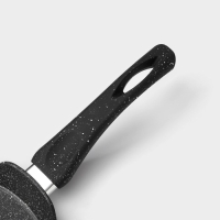 Сковорода блинная Magistro Dark, d=24 см, ручка soft-touch, антипригарное покрытие, индукция, цвет чёрный