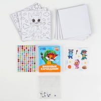 Набор для декорирования магнитов &laquo;Веселые зверята&raquo;