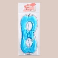 Гелевая маска для области вокруг глаз, 17 &times; 7,5 см, цвет голубой