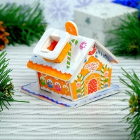 3D Конструктор-подвеска &laquo;Пряничный домик&raquo;