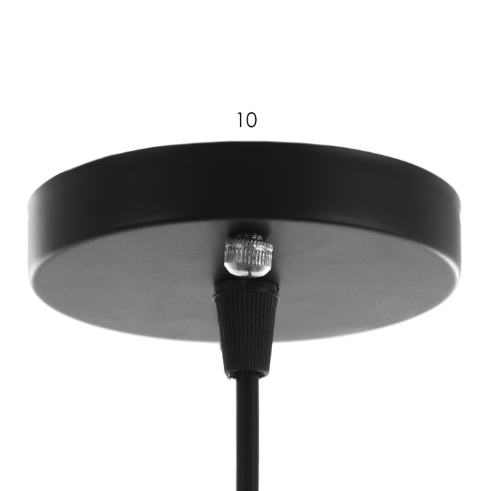 Светильник BayerLux Светильник BayerLux "Цецна" Е27 40Вт черный золото 25х25х30-130см