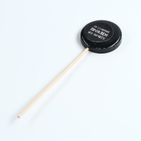 Леденец с печатью на палочке &laquo;За создание проблем&raquo;, : вкус: кола, 25 г.