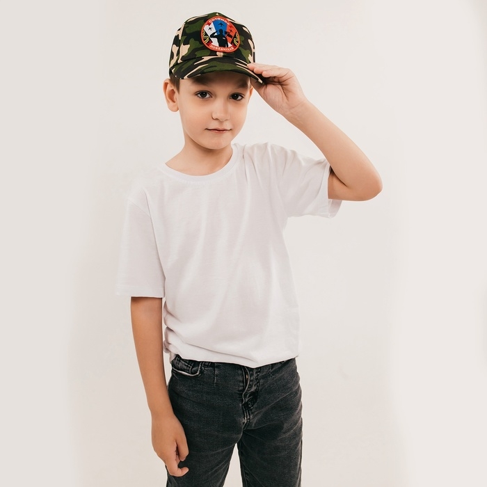 Карнавальная кепка &laquo;Военный&raquo;, нашивка-солдат, р. 52&ndash;54