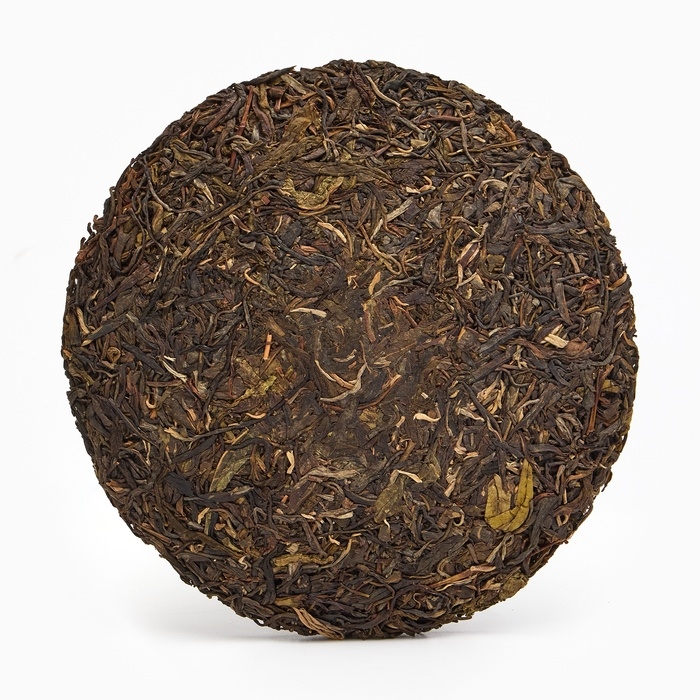 Китайский выдержанный зеленый чай "Шен Пуэр. Старое дерево", 357 г, 2012 г, Юньнань, блин