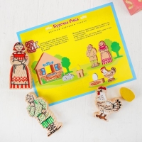 Конструктор &laquo;Сказки. Курочка Ряба&raquo;, 17 элементов