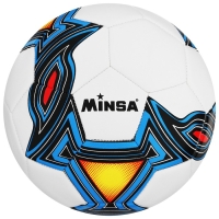 Футбольный мяч MINSA, машинная сшивка, 32 панели, р. 5, TPU