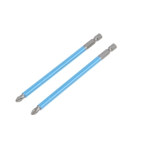 Биты ТУНДРА, намагниченные, сталь CrV, PH2 х 127 мм, 2 шт. Биты ТУНДРА, намагниченные, сталь CrV, PH2 х 127 мм, 2 шт.