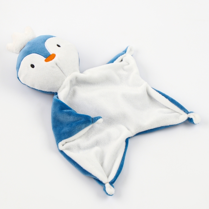 Набор подарочный: Комфортер 27 см + плед 71х125 см, &laquo;Пингвин&raquo;