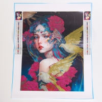 Алмазная мозаика с частичным заполнением на холсте &laquo;Птицы&raquo;, 30 х 40 см