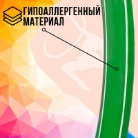 Обруч, диаметр 80 см, цвет зелёный Обруч, диаметр 80 см, цвет зелёный