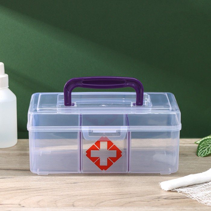 Аптечка, 19,5×12×8,5, цвет МИКС Аптечка, 19,5×12×8,5, цвет МИКС