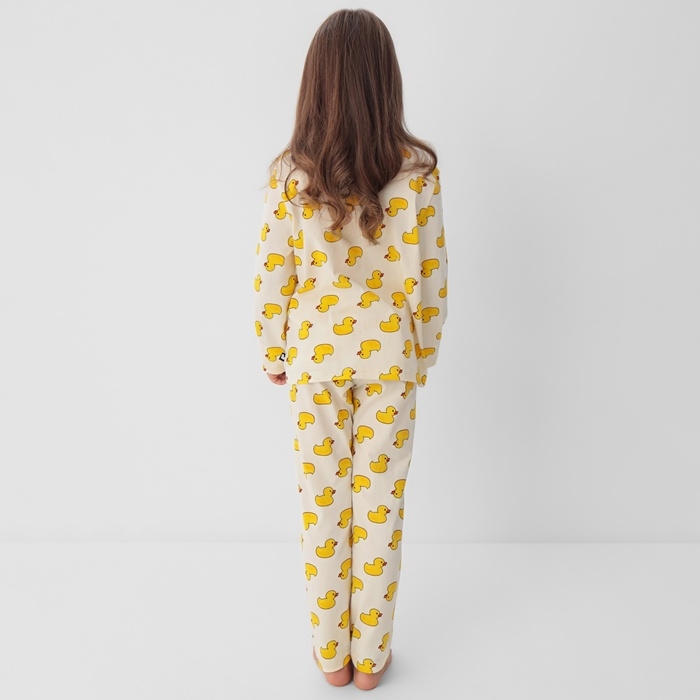 Пижама детская (рубашка и брюки) KAFTAN Duck, р-р 34 (122-128)