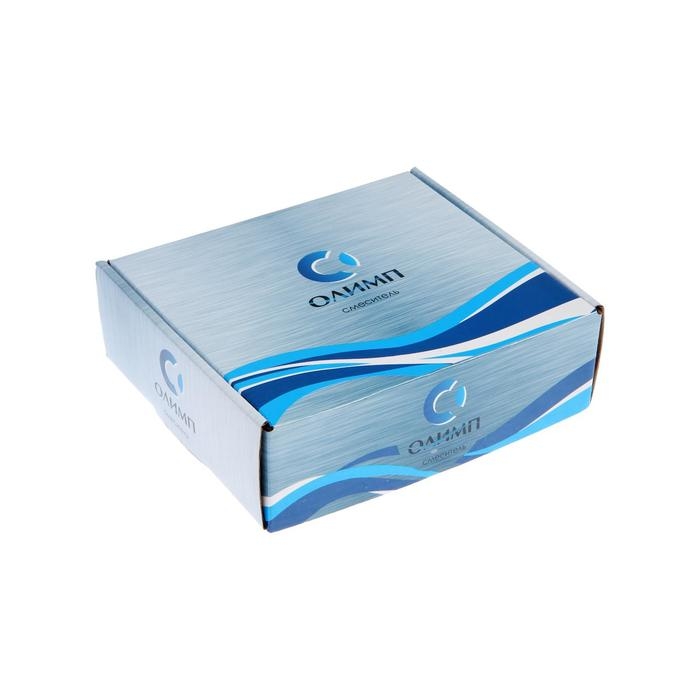 Смеситель для раковины Смеситель для раковины "ОЛИМП" ОС11522, однорычажный, нержавеющая сталь, сатин