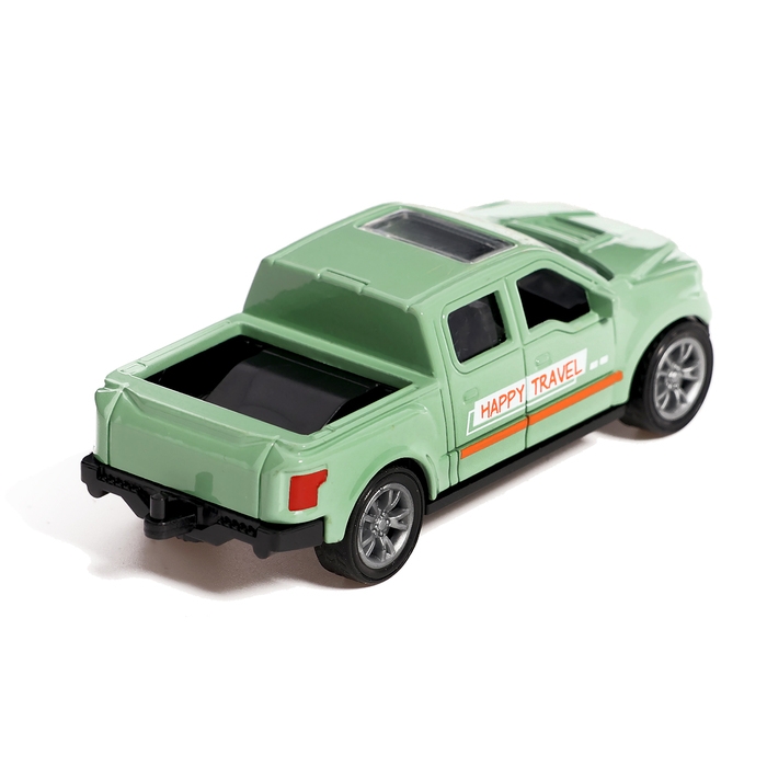 Машина металлическая «Автотур», с прицепом, цвет МИКС Машина металлическая «Автотур», с прицепом, цвет МИКС