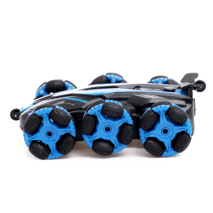 Машина-перевёртыш &laquo;ТОР&raquo;, полный привод, работает от аккумулятора, цвет синий