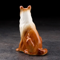 Сувенир "Колли уменьшенная", ручная работа, фарфор