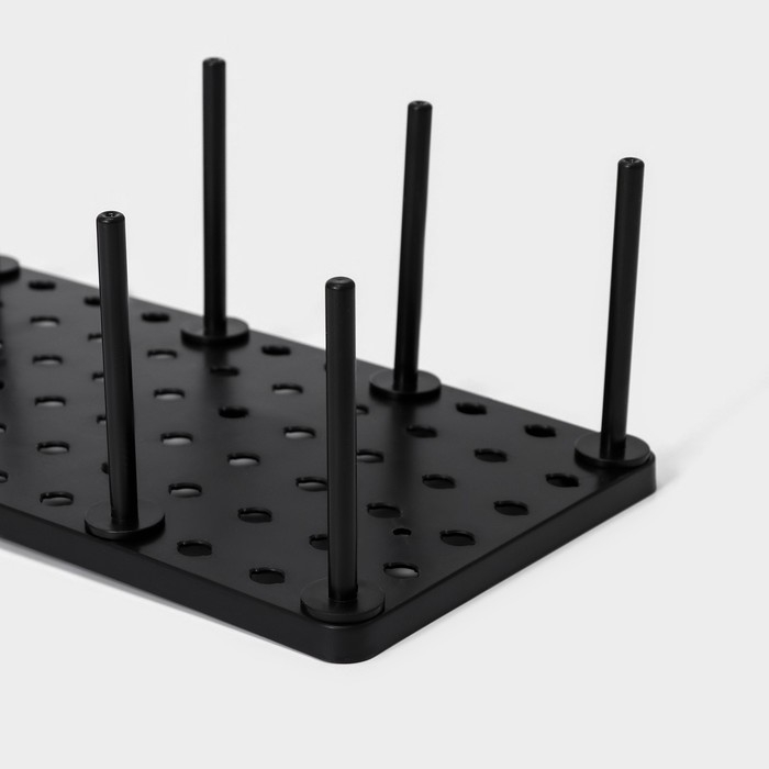 Органайзер для ящиков с регулировкой размера, 45&times;15&times;10 см, цвет чёрный