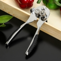 Нож консервный Доляна Shapes, нержавеющая сталь, цвет чёрный Нож консервный Доляна Shapes, нержавеющая сталь, цвет чёрный