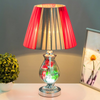 Настольная лампа 16686/1 E27 40Вт хром 29х29х50 см RISALUX