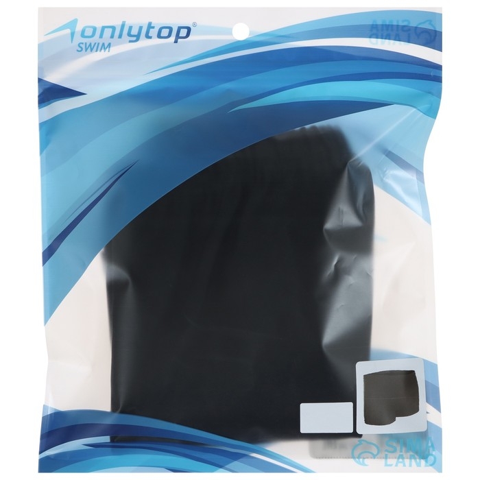 Плавки для плавания ONLYTOP, р. 46, цвет чёрный Плавки для плавания ONLYTOP, р. 46, цвет чёрный