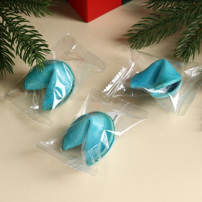 Печенье с предсказаниями &laquo;Сказочного Нового года&raquo;, 18 г ( 3 шт. х 6 г).