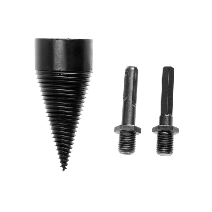 Насадка-дровокол для дрели/перфоратора ТУНДРА, 95х42 мм, шестигранный хвостовик/SDS-plus Насадка-дровокол для дрели/перфоратора ТУНДРА, 95х42 мм, шестигранный хвостовик/SDS-plus