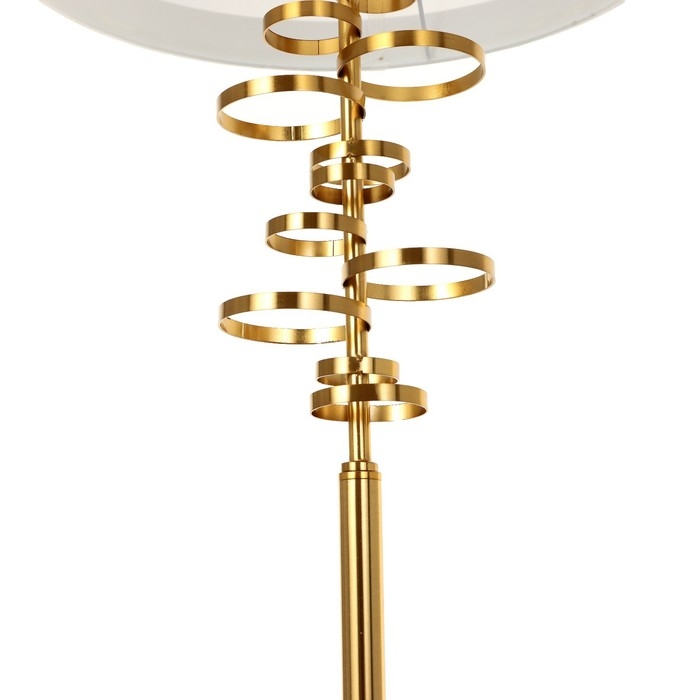 Торшер 19108/1 E27 40Вт золото 42х42х166 см