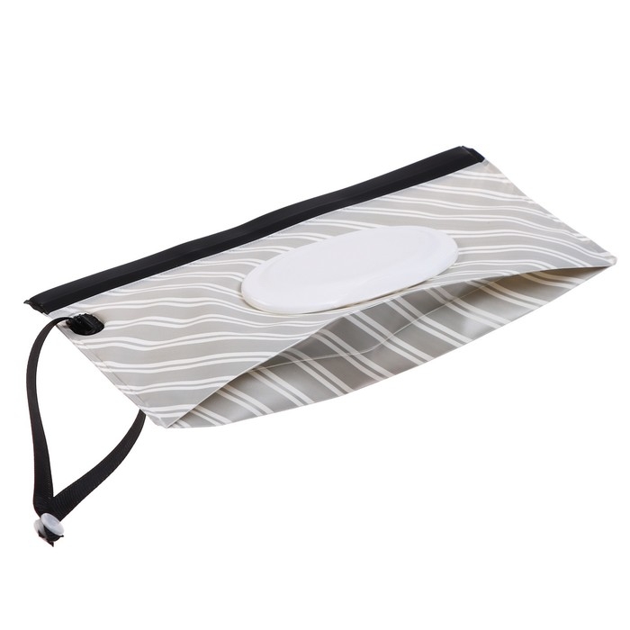 Контейнер для салфеток с петелькой «Звезды на белом», цвет МИКС Контейнер для салфеток с петелькой «Звезды на белом», цвет МИКС