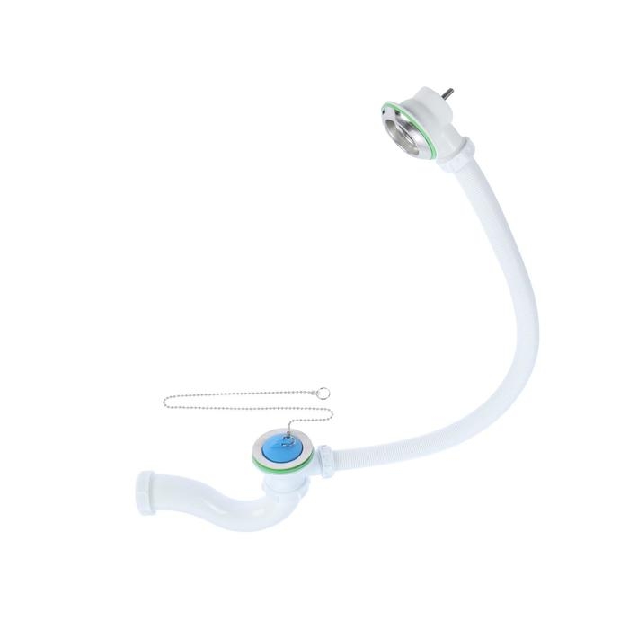 Сифон для ванны Akvater, 1 1/2 Сифон для ванны Akvater, 1 1/2" х 40 мм, без гофры