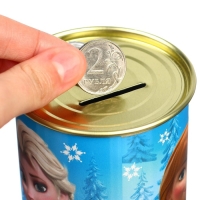 Новый год. Копилка "С Новым годом!", 9.5х9.5х7.5 см, Холодное сердце Новый год. Копилка "С Новым годом!", 9.5х9.5х7.5 см, Холодное сердце