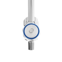 Смеситель для кухни "МИРАЖ" V338M TYE-1005, двухвентильный, излив 300 мм, ручка МИКС, хром Смеситель для кухни "МИРАЖ" V338M TYE-1005, двухвентильный, излив 300 мм, ручка МИКС, хром