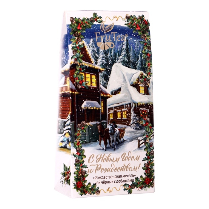 Чай черный FruTea "Рождественская метель", 50 г