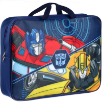 Папка с ручками текстильная А4, 350х270х100 мм, Трансформеры Папка с ручками текстильная А4, 350х270х100 мм, Трансформеры