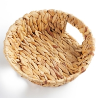 Блюдо декоративное "Золотистый колос", 23 х 7 см, водный гиацинт Блюдо декоративное "Золотистый колос", 23 х 7 см, водный гиацинт