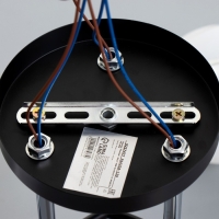 Люстра "Милава" 3хЕ27 40Вт чёрно-хромовый 62х62х27 см BayerLux