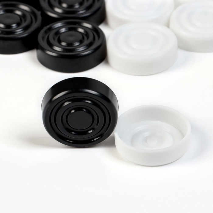 Шахматы - шашки Шахматы - шашки "Время игры", настольные игры 2 в 1, 32 х 32 см