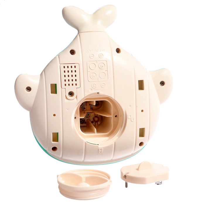 Фонтанчик для купания в ванной «Китёнок», лейка, 3 сменных насадки Фонтанчик для купания в ванной «Китёнок», лейка, 3 сменных насадки