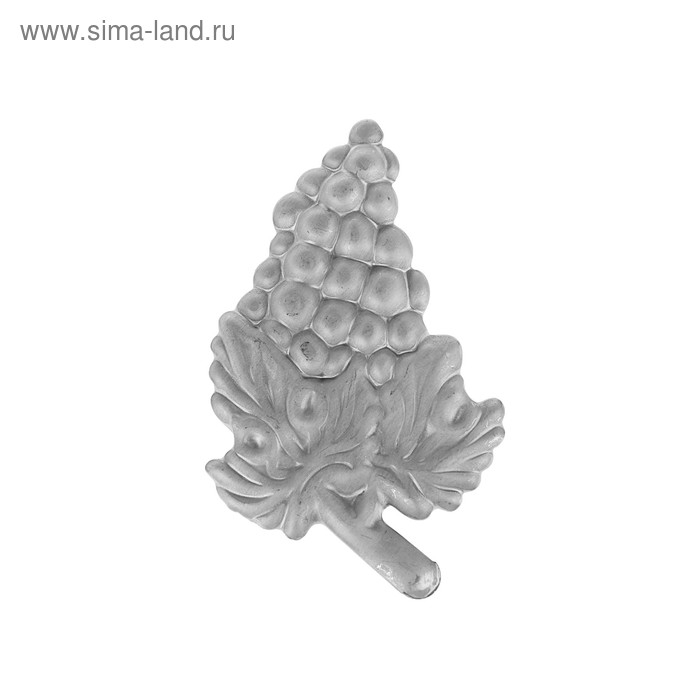 Виноградная гроздь (правая), 135х80х2 мм. Виноградная гроздь (правая), 135х80х2 мм.