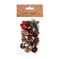 Набор новогоднего декора &laquo;Шишки и ягодки&raquo;