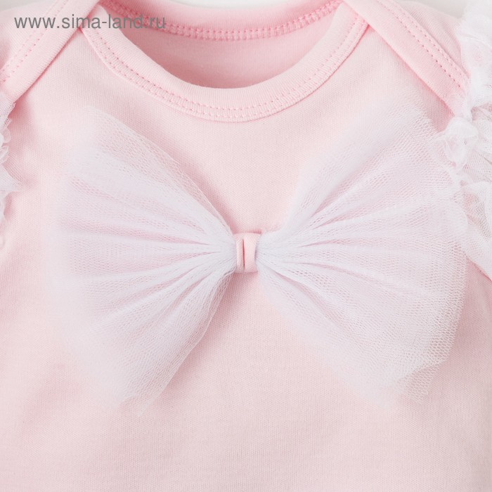 Боди Крошка Я Боди Крошка Я "Lovely girl", розовый, р.22, рост 62-68 см