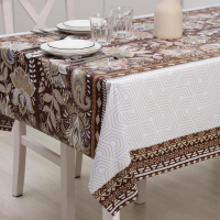 Клеёнка на стол «Русская», на тканевой основе, рулон 20 метров, ширина 137 см, толщина 0,25 мм, цвет коричневый Клеёнка на стол «Русская», на тканевой основе, рулон 20 метров, ширина 137 см, толщина 0,25 мм, цвет коричневый