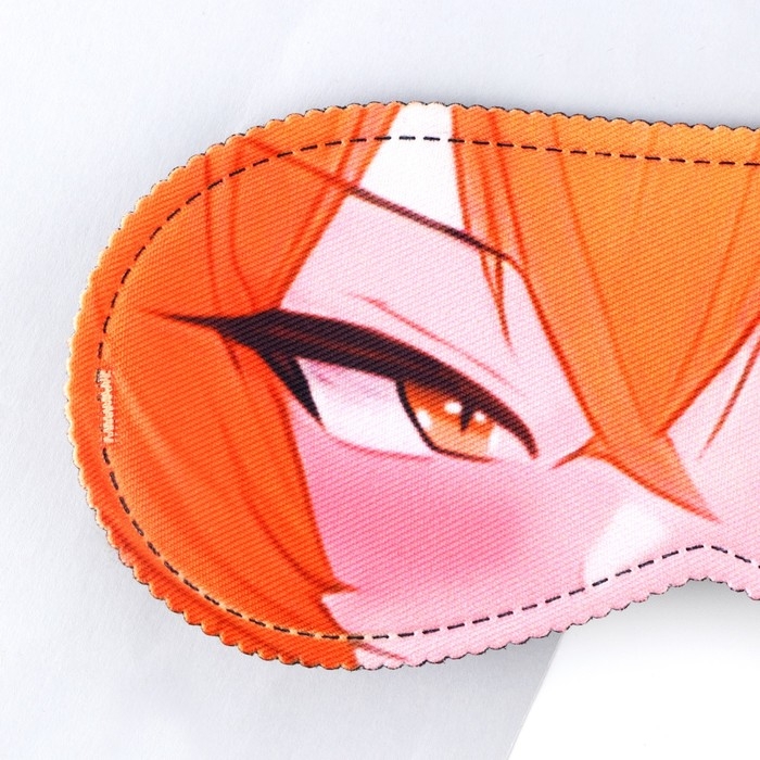 Маска для сна «Минами», 19.3 х 9.5 см, цвет оранжевый Маска для сна «Минами», 19.3 х 9.5 см, цвет оранжевый