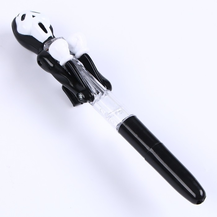 Прикол ручка «Крик», боксёр, светятся глаза Прикол ручка «Крик», боксёр, светятся глаза