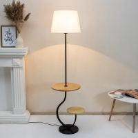 Торшер 19073/1 E27 40Вт черный 40х26х170 см