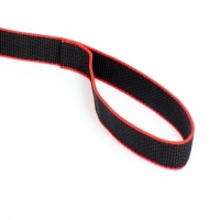 Поводок 5 м х 3 см, чёрно-красный Поводок 5 м х 3 см, чёрно-красный