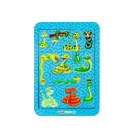 Тетрис &laquo;Весёлые змейки&raquo;, А5, 12 дет.